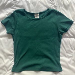 Destined Green Tee (comment for try on pics)